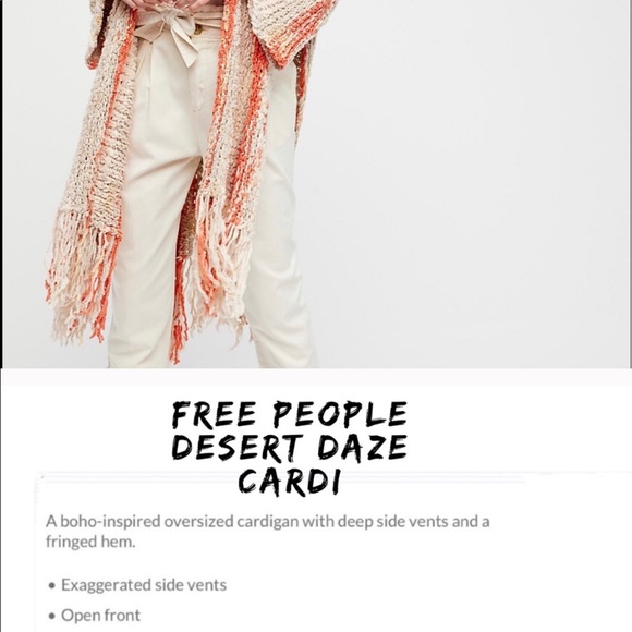 Free people kimono styled cardi - Picture 2 of 8